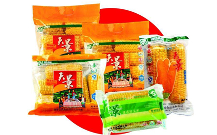 甜玉米，水果玉米包裝袋